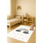 Modern Dijital Baskı Kaymaz Taban Çocuk ve Genç Odası Halısı H0780