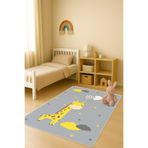 Modern Dijital Baskı Kaymaz Taban Çocuk ve Genç Odası Halısı H0796