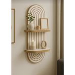 Modern Duvar Rafı 70x20 cm | Dekoratif Ahşap Duvar Rafı | Minimalist Çok Amaçlı Raf | Salon, Mutfak, Banyo ve Antre için Şık Tasarım