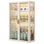 Modern ecza dolabı, metal, cam kapaklı, banyo saklama düzenleyici, tuvalet üstü için, banyo, oturma odası ve mutfak için asma dolap, yer tasarruflu saklama çözümü