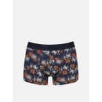 Modern Fit Baskılı Erkek Lacivert Boxer Cl1072446