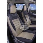 Modern Garaj Nissan Almera, Primera, Sunny Gofrajli Oto Koltuk Kilifi Seti