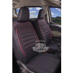 Modern Garaj Peugeot 205, 206, 207, 208 Uyumlu Gofrajli Oto Koltuk Kilifi Seti