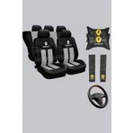 Modern Garaj Renault R9 Broadway, R12 Toros, R11, R19 Europa Oto Koltuk Kilif Seti Ekospor Gri