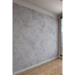 Modern Gri Mermer Efektli Silinebilir Tekstil Duvar Kağıdı, 200 x 150