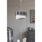 Modern Gri Sarkıt Avize, Salon, Oturma Odası, Çocuk ve Yatak Odası, Mutfak Için Ideal - Altın - Gri - Seçenek 1