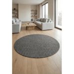Modern Halı Sisal Bukleli Halı Gri Halı Salon Halısı Oturma Odası Halısı Yuvarlak Halı