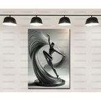 Modern Heykel Figür Dekoratif Kanvas Tablo dkmr485 - Modern Duvar Tablosu (70x100cm)