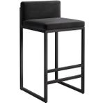 Modern Kadife Bar Tabureleri Arka Tezgah Yüksekliği 45 cm Suni Deri Ada Tabureleri 440 Lbs Destekler Şık Gri ve Altın veya Siyah Seçenekler Mutfak ve Yemek için Mükemmel