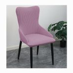 Modern Kadife Sandalye Kılıfları 4'lü Set Gerilebilir Yemek Odası Sandalye Kılıfı Kolçaklı İskandinav Tarzı Mobilya Koruyucu, Ev ve Restoran için Kolay Temizlenir