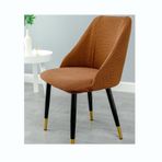 Modern Kadife Yemek Sandalyesi Kılıfları 2'li Set İskandinav Tarzı Açık Kahverengi Kolçak Tasarımı Restoran ve Ev Kullanımı için Mükemmel Genişletilebilir Yüksek Sandalye Kılıfları