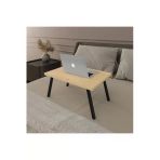 Modern Katlanır Laptop Yemek Çalışma Masası %100 Mdf Çok Amaçlı Sehpa Masa Laptopmasa01 Safir Meşe