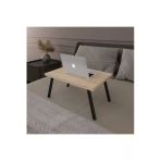 Modern Katlanır Laptop Yemek Çalışma Masası %100 Mdf Çok Amaçlı Sehpa Masa Laptopmasa01 Sonoma