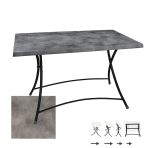 Modern Katlanır Masa 70X120 Cm - (Werzalit, Wermodin Ve Allzalit Tabla) - Copperfield