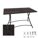 Modern Katlanır Masa 80X120 Cm - (Werzalit, Wermodin Ve Allzalit Tabla) - Rocked