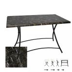 Modern Katlanır Masa 80X120 Cm - (Werzalit, Wermodin Ve Allzalit Tabla) - Teramo
