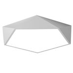 Modern LED Ceing Lamba Minimalist Tasarım Oturma Odası için Beyaz Metal Abajur İskandinav Tarzı Çalışma Dekorasyon Armatürü Balkon Yatak Odası Yemek Odası Ofis için