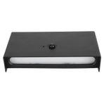 Modern LED Duvar Işığı, Yukarı Aydınlatma Hareket Sensörü LED Duvar Işığı Profesyonel Şarj Edilebilir USB Tip C 5V Oturma Odası Için Merdiven İçin (BLACK)