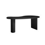 Modern Masif Ahşap Bilgisayar Masası Minimalist Ofis İş İstasyonu Yaratıcı Günlük Yazı Masası Şık Müzakere Masası Dayanıklı Ev Ofis Mobilyaları (140x70x75cm)