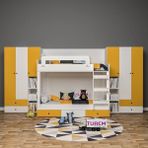 Modern Maxi Ranza Suntalam - Beyaz - 100 x 100 cm