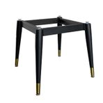 Modern Metal Masa Ayakları Siyah Çelik Ayaklar Vantuzlu Kendin Yap Mobilya Masa ve Yemek Masaları için Ağır Hizmet Desteği 300 Kg (60x85 cm)