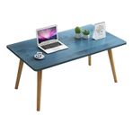 Modern Minimalist katı ahşap dikdörtgen sehpa oturma odası ve yatak odası İskandinav tarzı düşük vurgu yemek masası kanepe masa