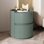 Modern Minimalist Masif Ahşap Beyaz Komodin, Yatak Odası için Saklama Çekmeceli, Şık Komodin, Yerden Tasarruflu Mobilya, Çağdaş Tasarım, Ev Dekorasyonu.
