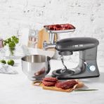 Modern Multichef Hamur Yoğurma & Kıyma Makinesi /sucuk-Sosis/içli Köfte Aparatlı 5,5 Lt 1400W Güç 2 - Akşam Güneşi