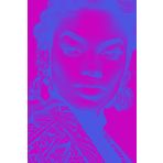 Modern Muse: A 6x9 Writing Journal with Vibrant Pop Art Cover - Violet Edition: Express Yourself in a Notebook Celebrating Bold Colors and Artistic Flair