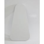Modern Orta Sehpa & Küre Sehpa & Top Sehpa & MDF & Beyaz Üçgen