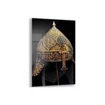 Modern Osmanlı Cam Tablo - Yatay Motif 01-010, 45 x 30