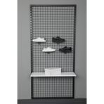 Modern Raf 30*30 Dikmeli Sık Telli Tel Pano 95 cm - Metal
