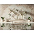 Modern Sanatla Bütünleşen Şık Arka Plan | 200X150CM | Stüdyo Fonu