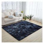Modern Shaggy Batik Halı Yumuşak ve Yıkanabilir Uzun Tüylü Halılar Oturma Odası Yatak Odası Koridor ve Genç Odası için Pembe 1,8 m x 2 m