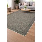 Modern Sisal Serisi Dijital Baskı Sisal Dokuma Halı Slh013 Renkli 120 X 180