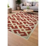 Modern Sisal Serisi Dijital Baskı Sisal Dokuma Halı Slh023 Renkli 80 X 150