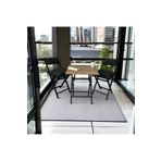 Modern Style Home Balkon Bahce Mutfak 3'Lu Bistro Set Katlanir 2 Sandalye 1 Masa
