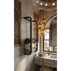 Modern Style Home Banyo Havlu Rafı, Metal Büyük Havluluk, Vidalı Duvar Tipi Banyo Düzenleyici Gri