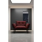 Modern Style Home Ikili Koltuk Kanepe ,bahçe Takımı ,balkon Takımı , Kanepe - Bordo