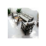 Modern Style Home Lüx Bahçe Balkon Mobilyası , Koltuk Takımı , Cafe 3-1-1 Sehba Takımı