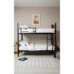 Modern Style Home Metal Ranza, Ayrılabilir, 90X190 cm Siyah Ranza - 90 x 190 cm