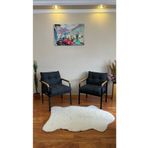 Modern Style Home Modern Avcılar Balkon, Bahçe, Cafe - Metal Kanepe Koltuk Takımı – 2 Tekli