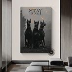 Modern tablo Balerin Kanvas Duvar Dekoru – Akrilik Parlak Etki, İlham Verici Poster