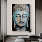 Modern tablo Buda Tuval Resmi, Yoga Sanatı, Meditasyon Sanatı Baskısı, Buda Duvar Sanatı Manzarası