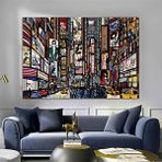 Modern tablo New York İllüstrasyonu New York Kanvas Baskısı New York Posteri Modern Duvar Sanatı Modern Poster Of