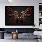 Modern tablo Soyut Melek Kanatları Poster; Kanvas