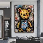 Modern tablo Teddy Ayı Duvar Sanatı – Graffiti Ve Sokak Stili