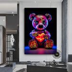 Modern tablo Teddy Ayı Duvar Sanatı; Teddy Ayı Graffiti Sanatı; Teddy Ayı Sokak Sanatı; Graffiti Duvar Sanatı; So