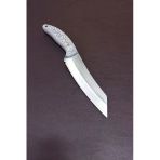 Modern Tanto Serisi Premium Hediyelik Bıçak 4034 Çelik Kamp Ve Outdoor Bıçağı Özel İşlemeli Verzalit Kompakt Kabza & Deri Kılıf