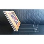 Modern Tasarım Lüks Plaklık, Plak Stand, Plak Rafı, 33'lük ve 45'lik Plaklar Için Uyumlu - Şeffaf